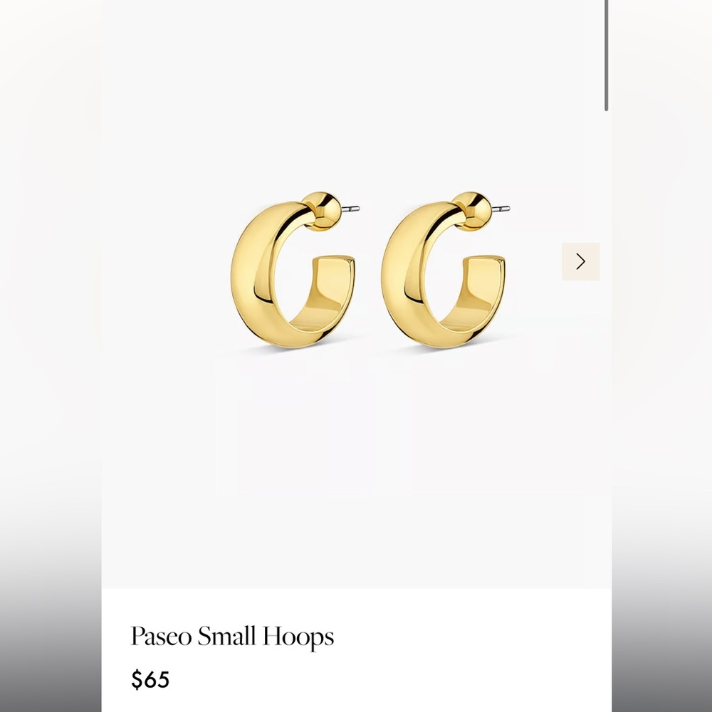 Gorjana Paseo Small Hoops